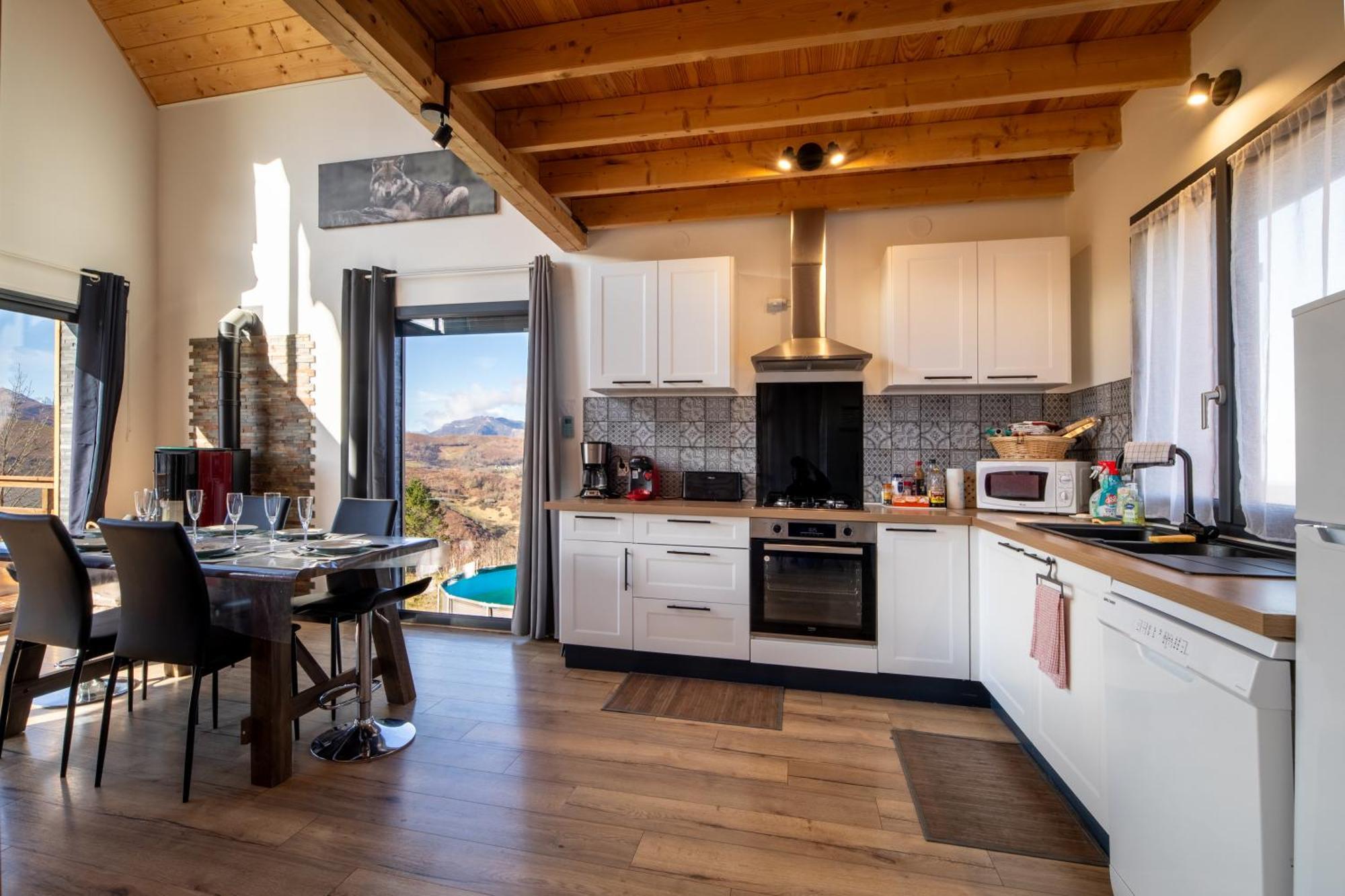 Chalet Dans Les Hautes- Pyrenees Entre Lourdes Et Bagneres Calme Et Vue Magnifique Arrodets-ez-Angles Extérieur photo